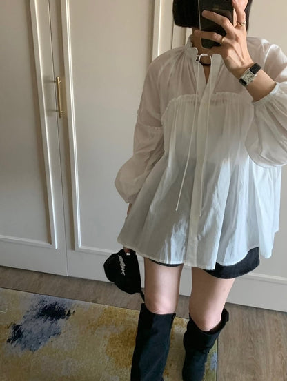 irene frill blouse