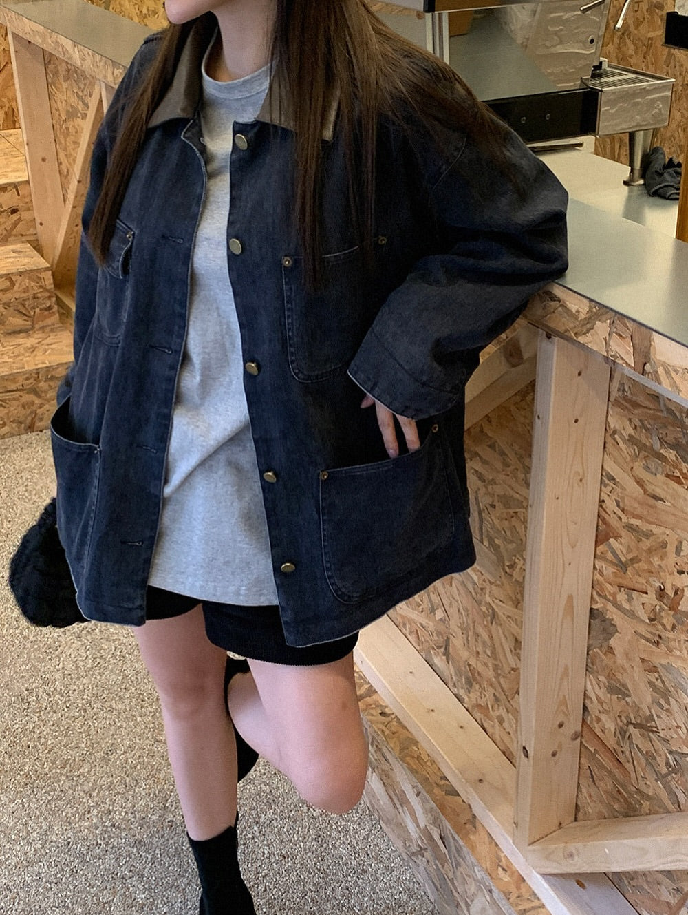 mont denim jacket (premium)