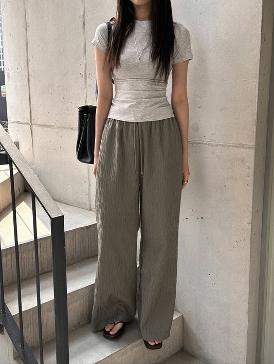 wave summer banding pants