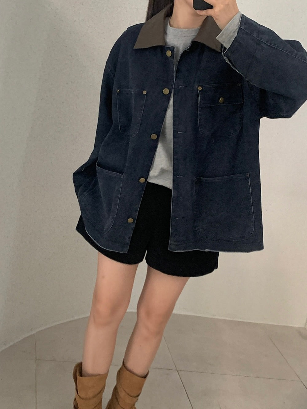 mont denim jacket (premium)
