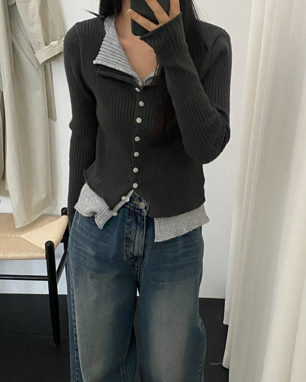 roem layered cardigan (pre-order)