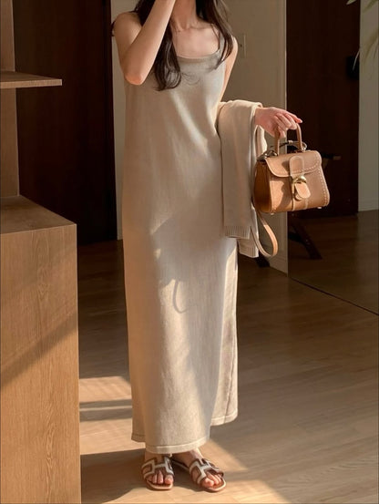 remi knit  cardigan set