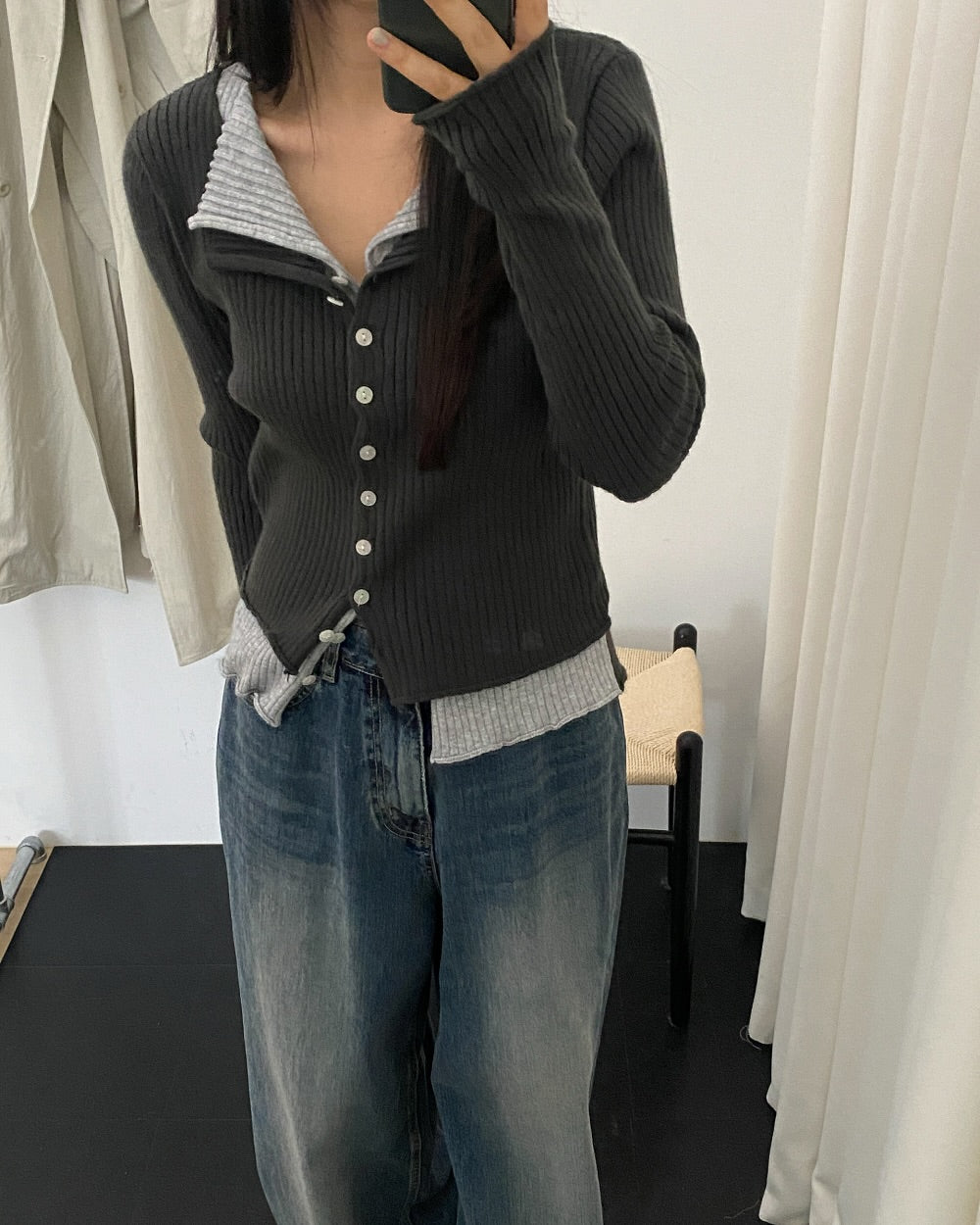 roem layered cardigan (pre-order)