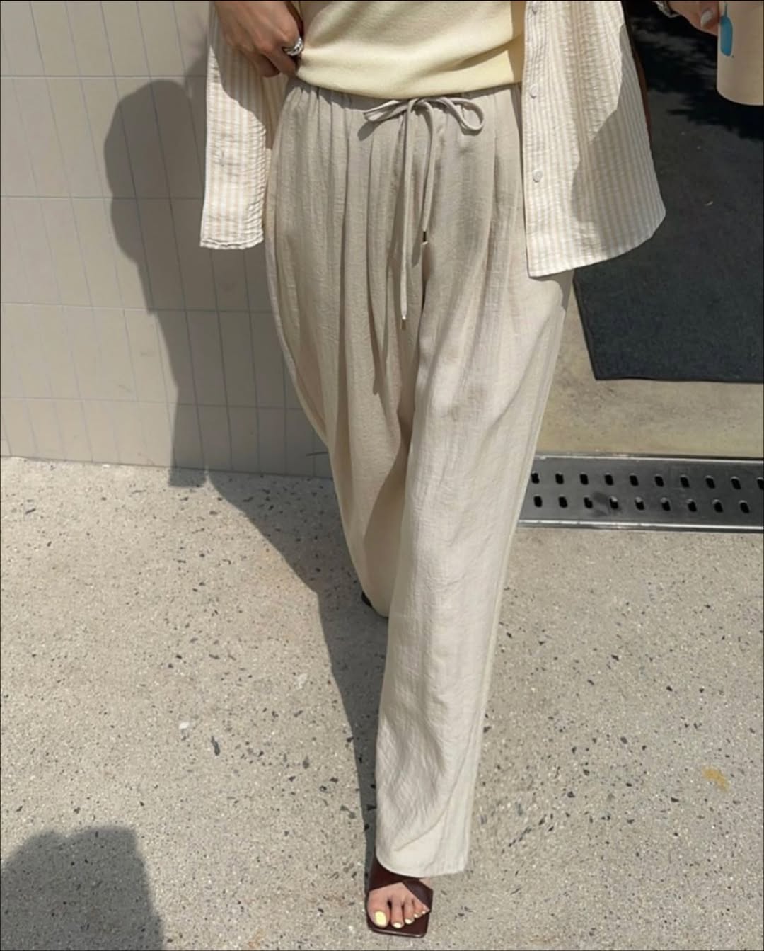 linen butter pants (pre-order)