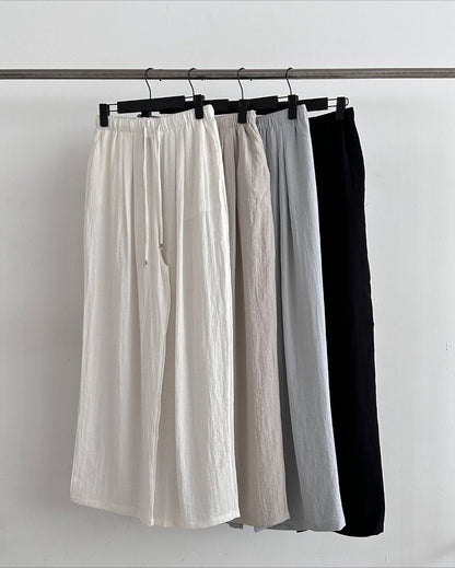 linen butter pants (pre-order)
