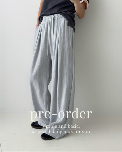 linen butter pants (pre-order)