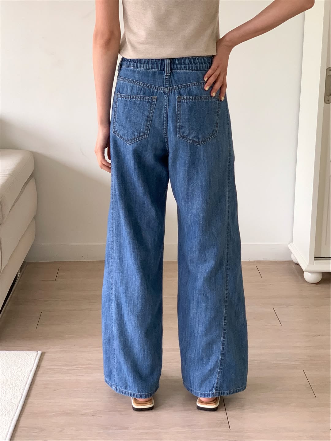 libre linen banding pants