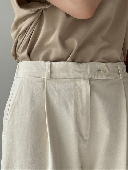 aurie cotton banding pants