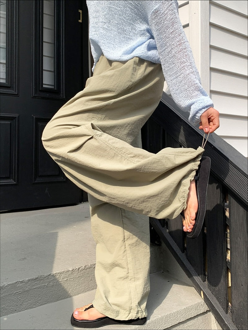 airy banding pants