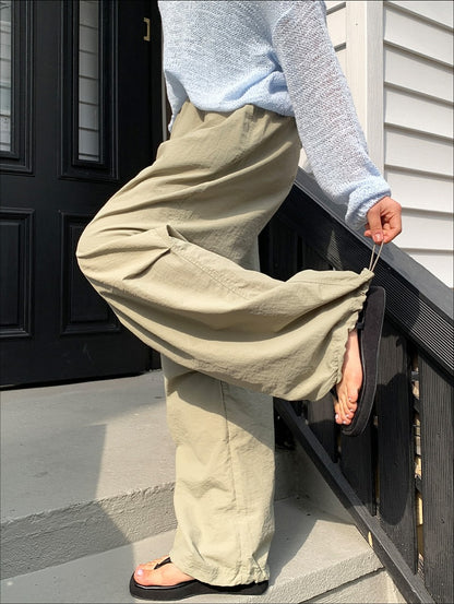 airy banding pants