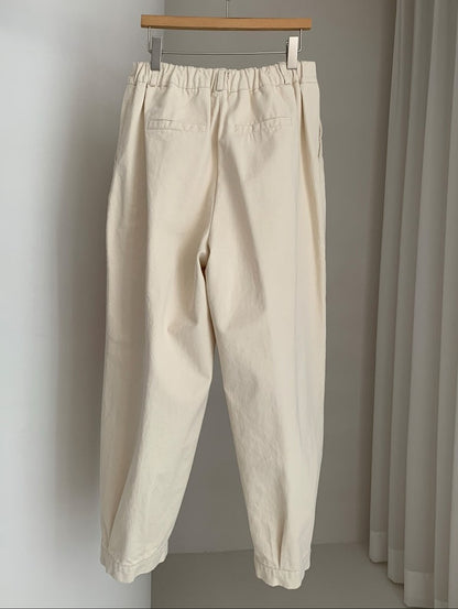 aurie cotton banding pants