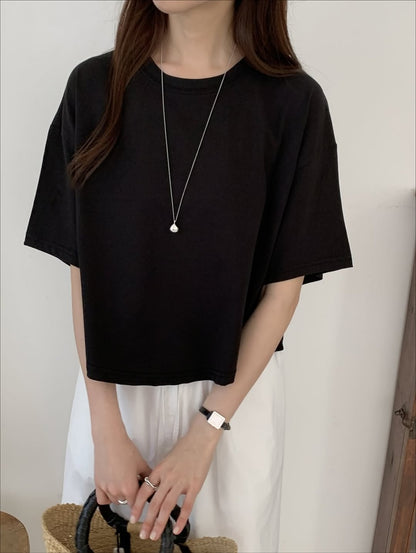 bio wahsed cotton tee