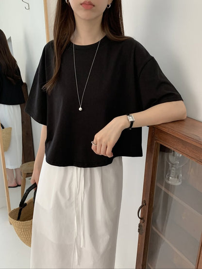 bio wahsed cotton tee