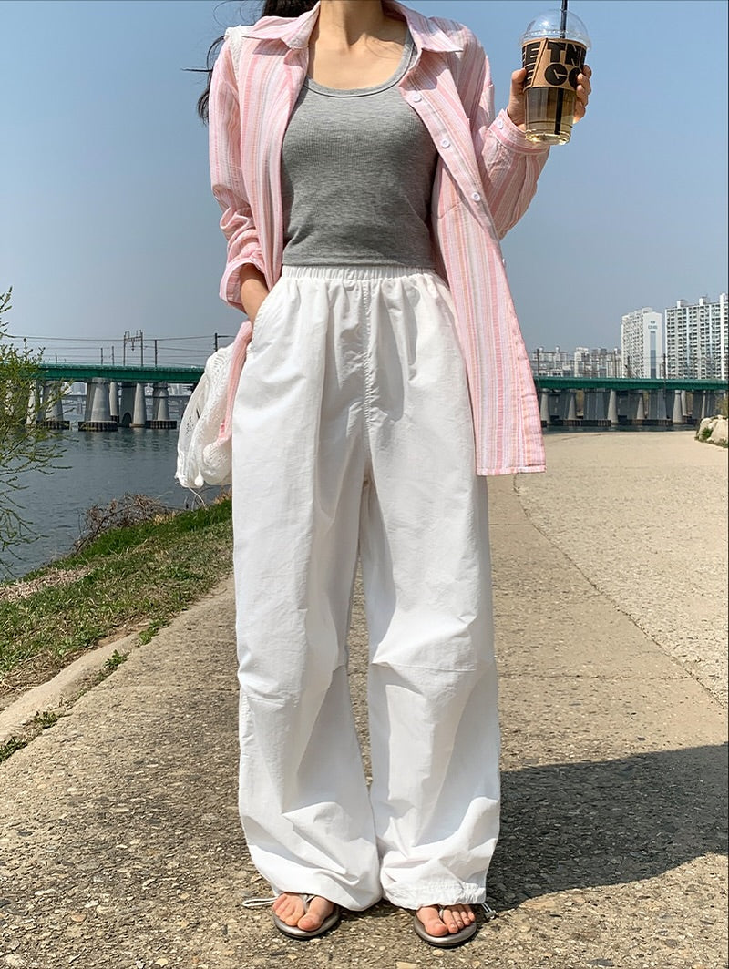 airy banding pants