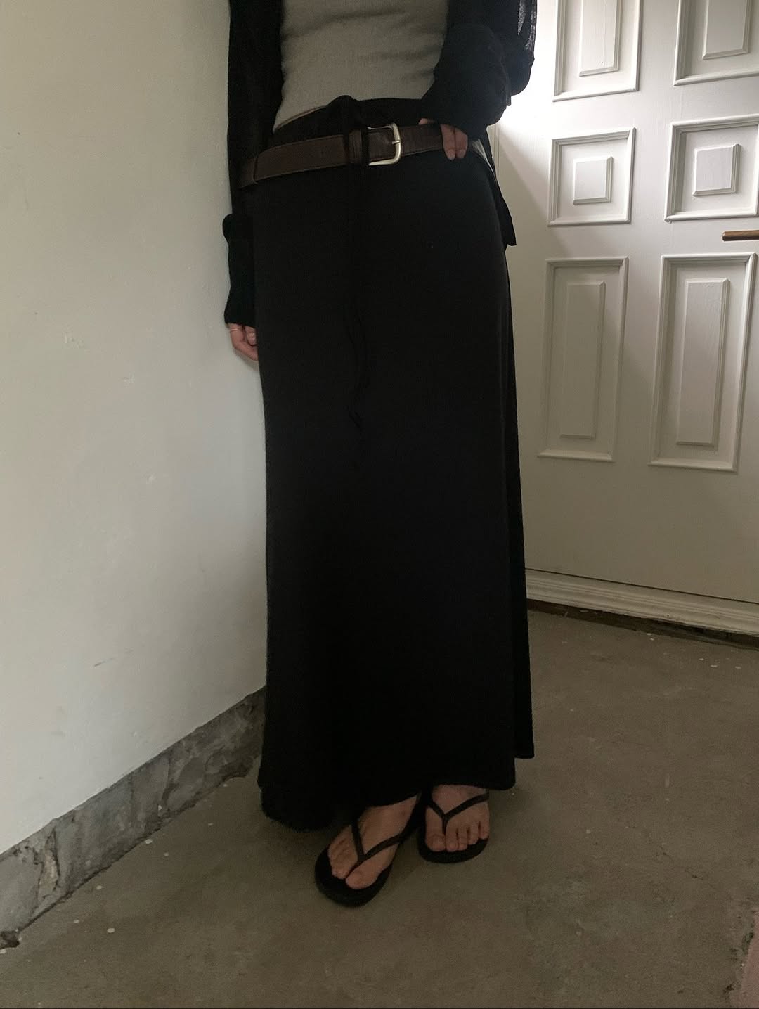 hailey long skirt