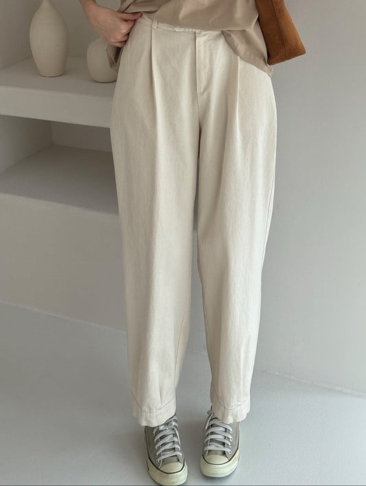 aurie cotton banding pants