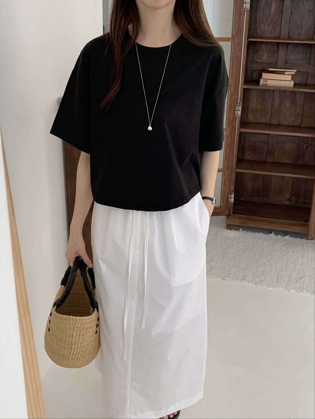 bio wahsed cotton tee