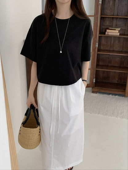 bio wahsed cotton tee