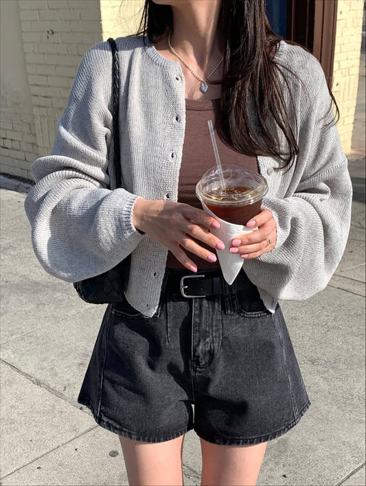 brook linen cardigan