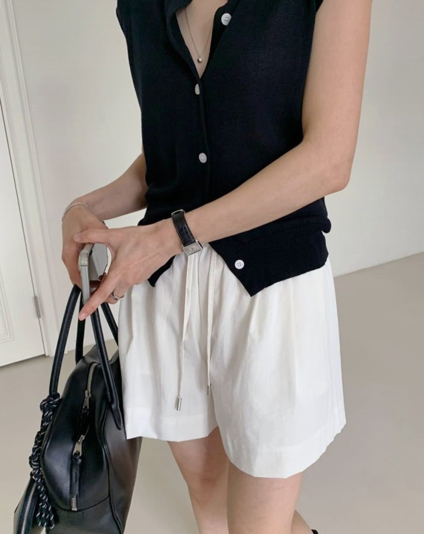 summer banding shorts