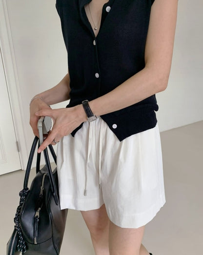 summer banding shorts