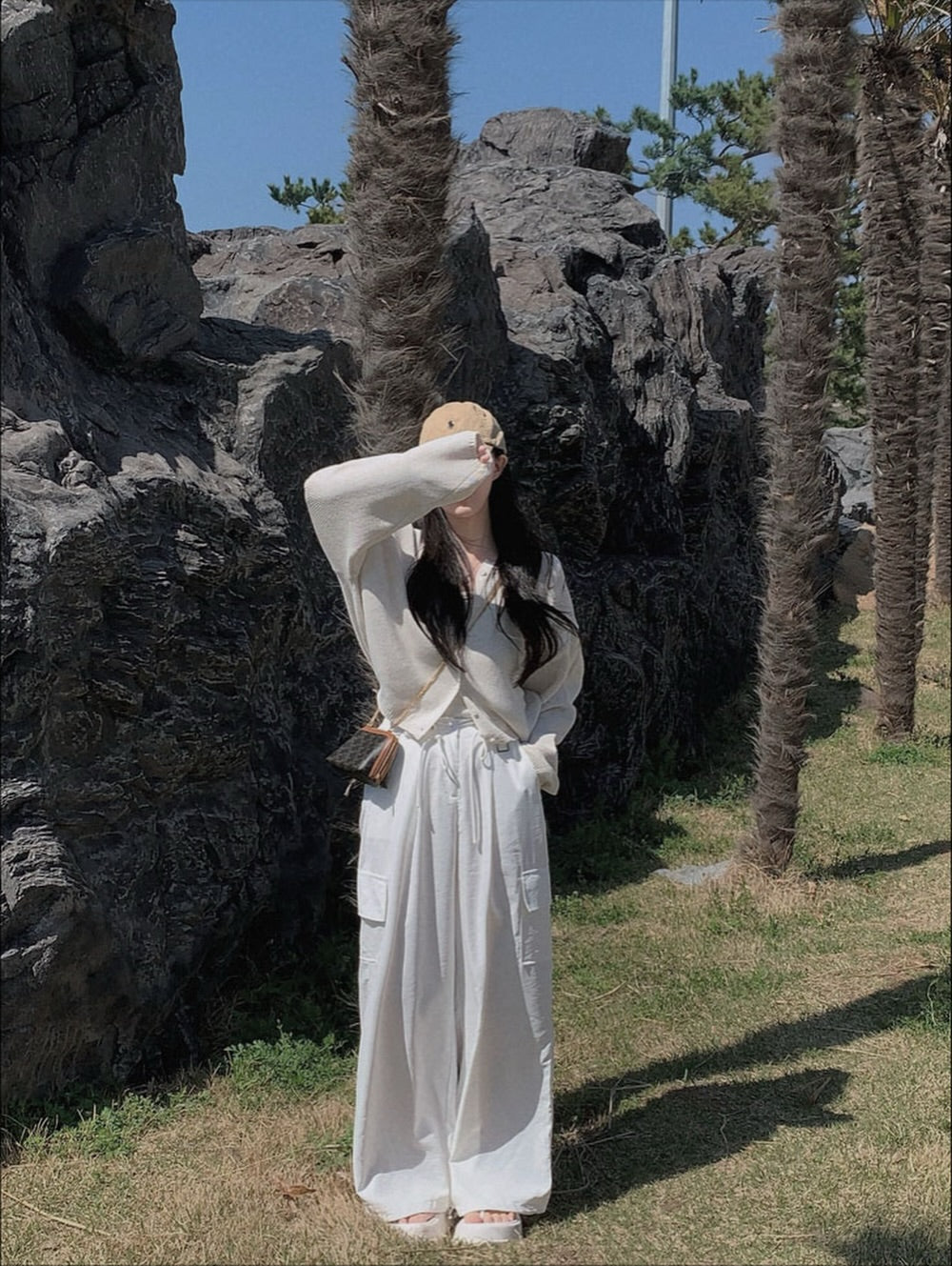 brook linen cardigan