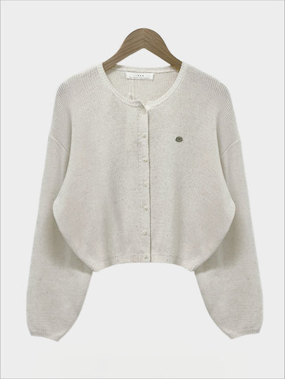 brook linen cardigan