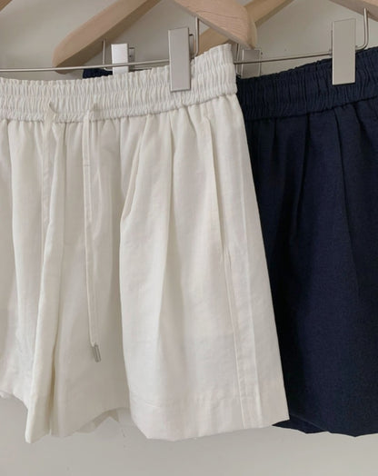 summer banding shorts