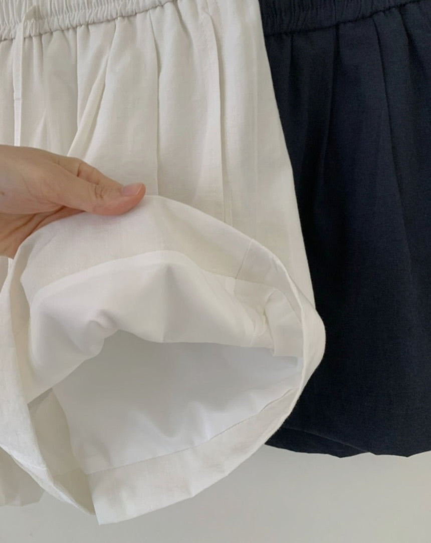 summer banding shorts