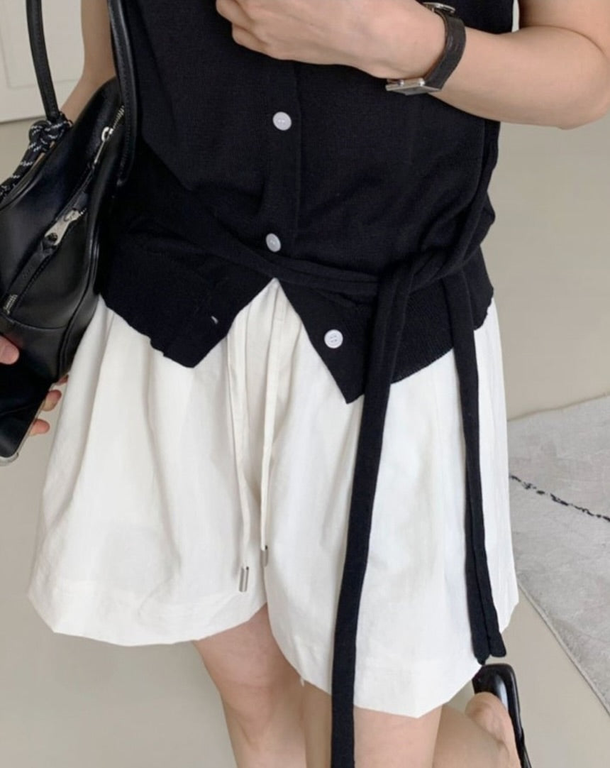 summer banding shorts