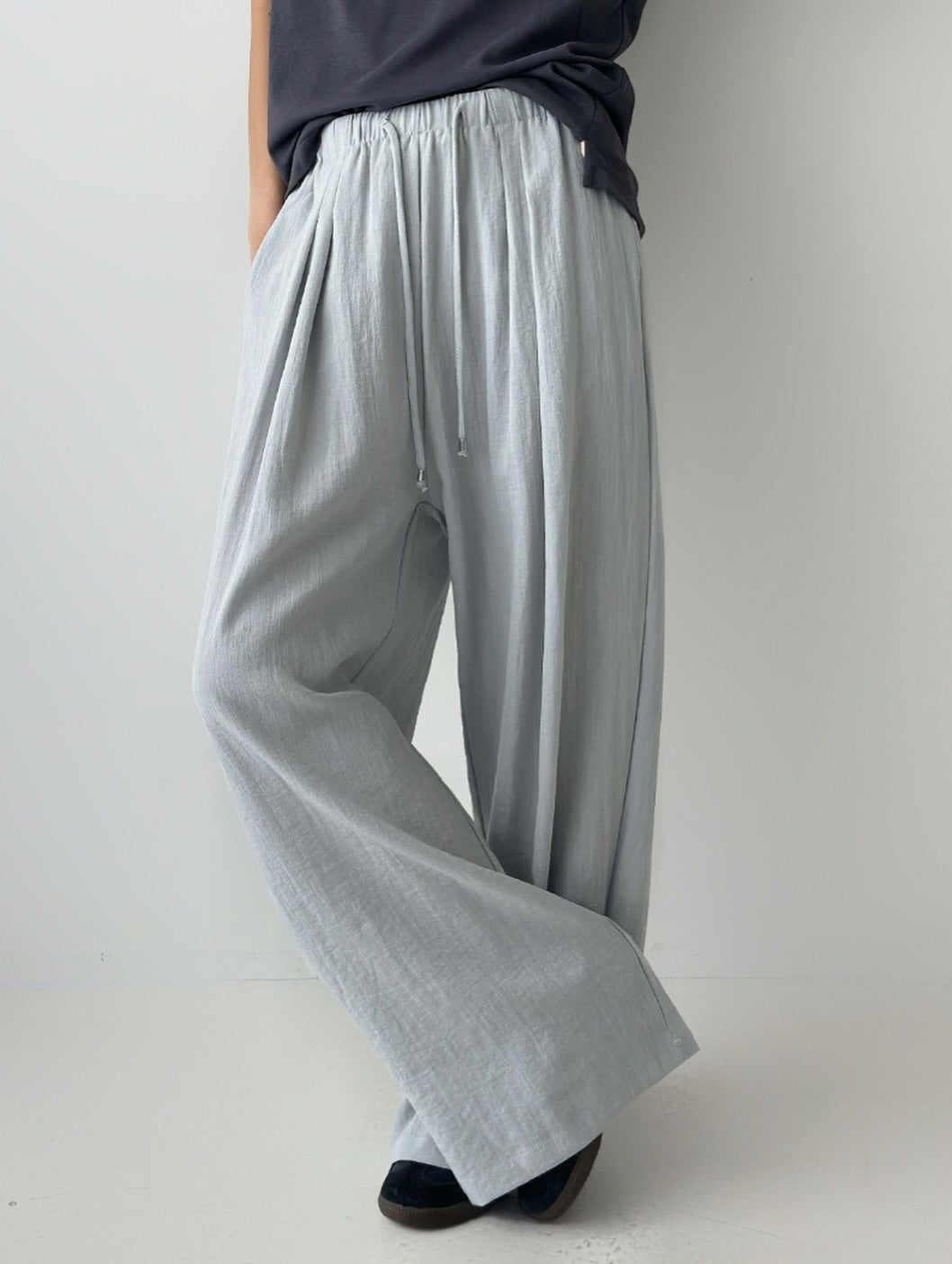 linen butter pants