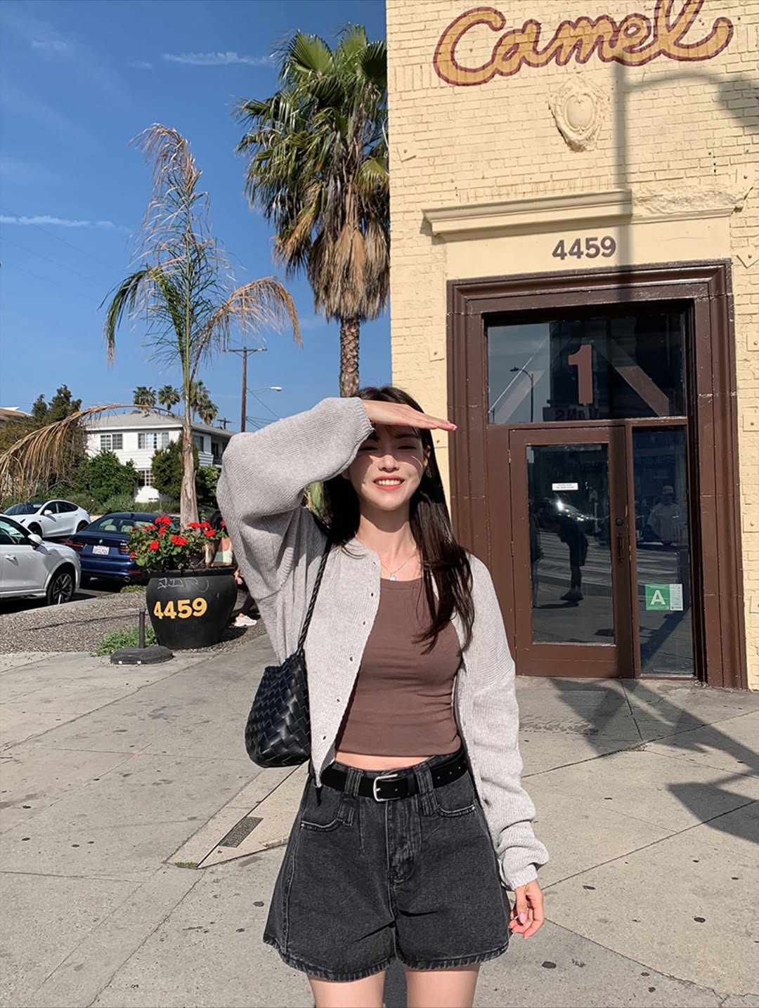 brook linen cardigan