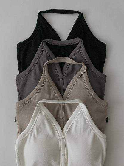 kylie halter top (built in pad)