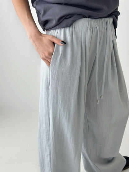linen butter pants