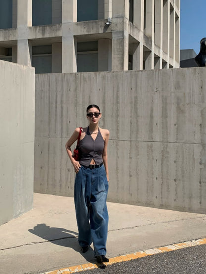 kylie halter top (built in pad)