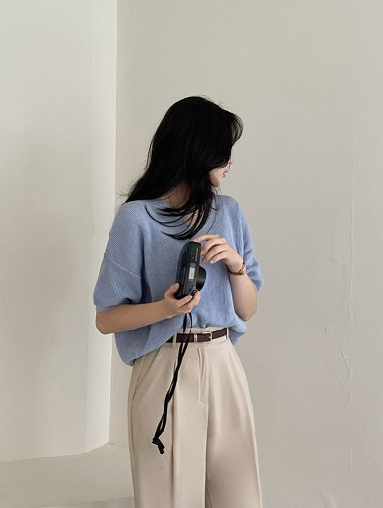 merie linen knit