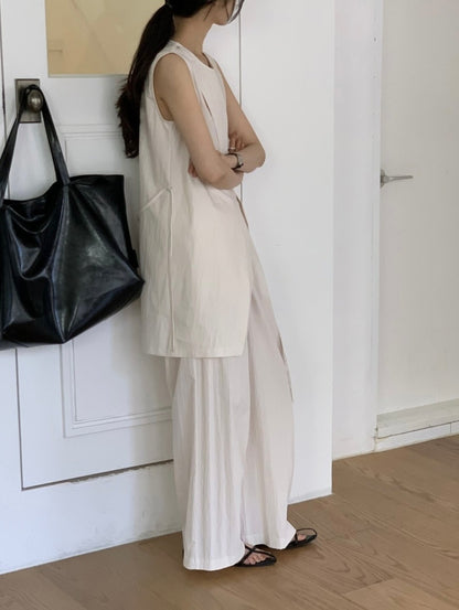 pome belt slacks (pre-order)