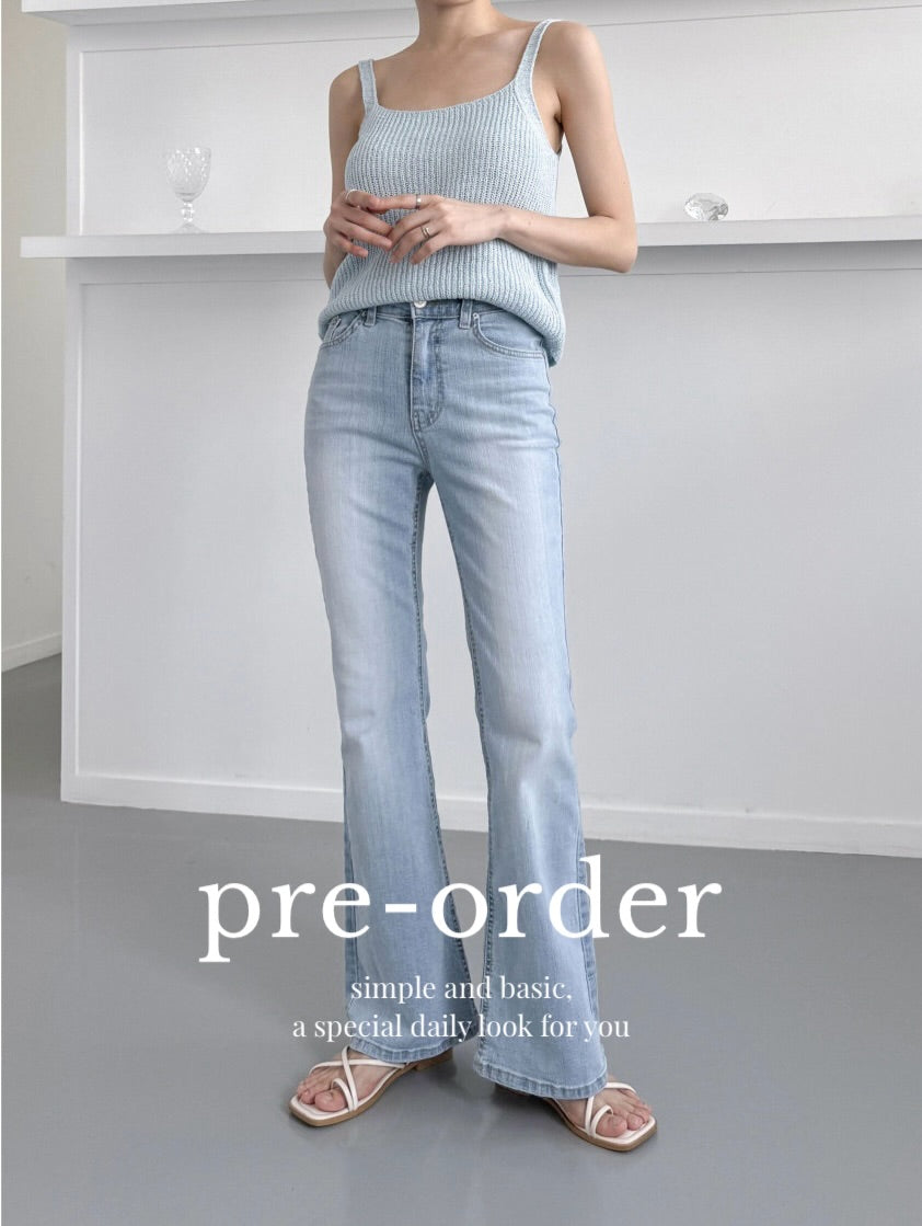 reni boot-cut pants (pre-order)