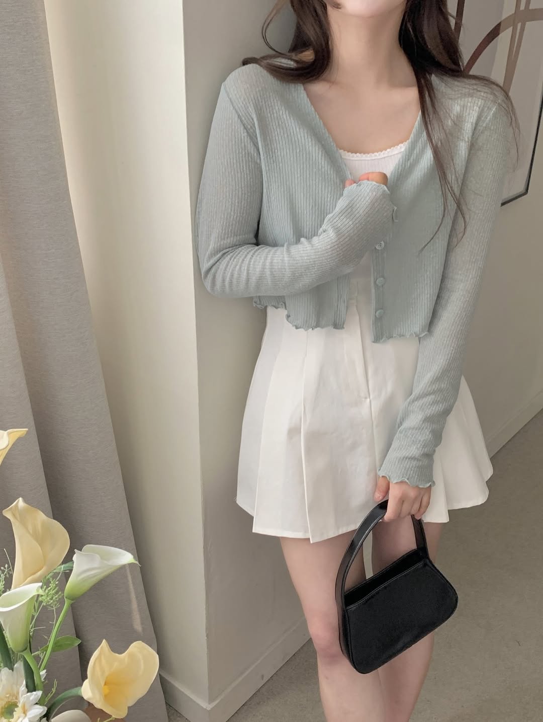 aura linen cardigan (pre-order)