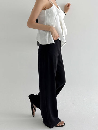 tencel soft denim pants