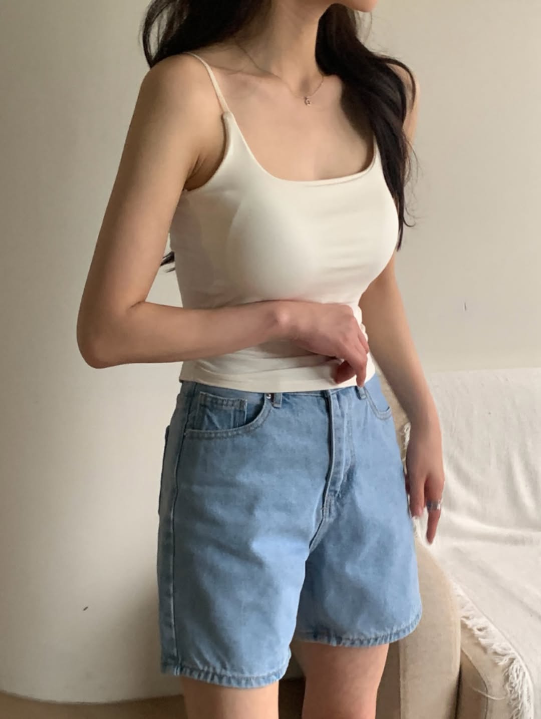 soft shirring bra top (pre-order)