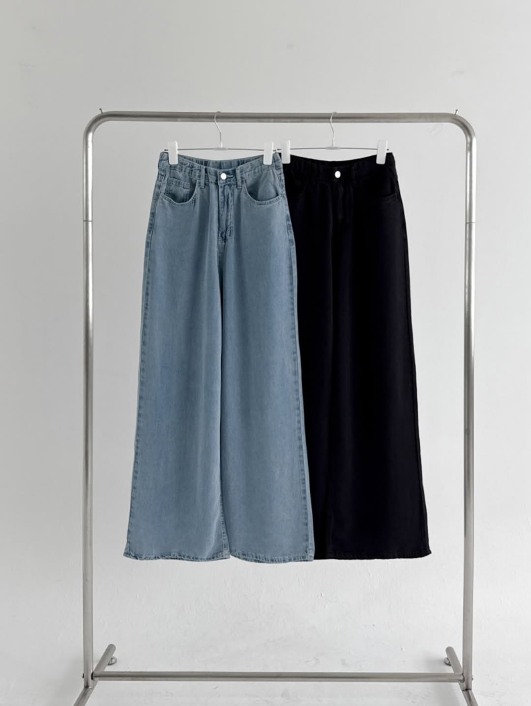 tencel soft denim pants