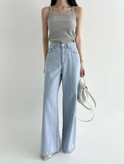 flow soft denim pants (pre-order)