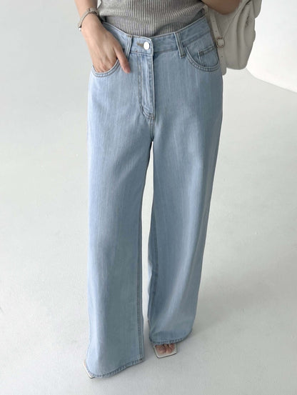 flow soft denim pants (pre-order)