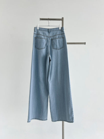 flow soft denim pants (pre-order)