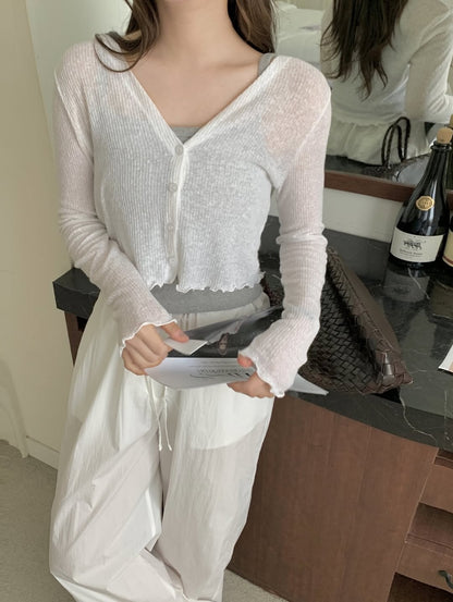 aura linen cardigan (pre-order)