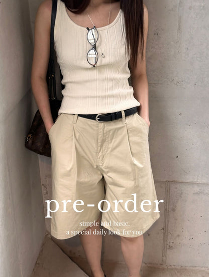 daily bermuda pants(pre-order)