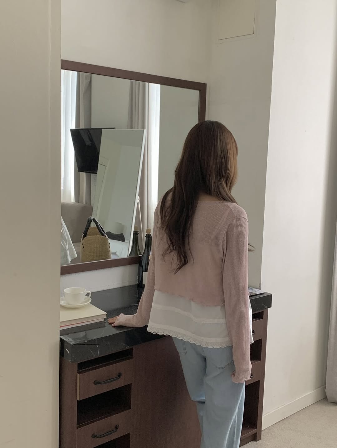 aura linen cardigan (pre-order)