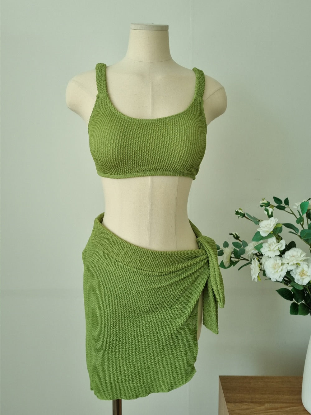 olive bikini ( 3pcs)