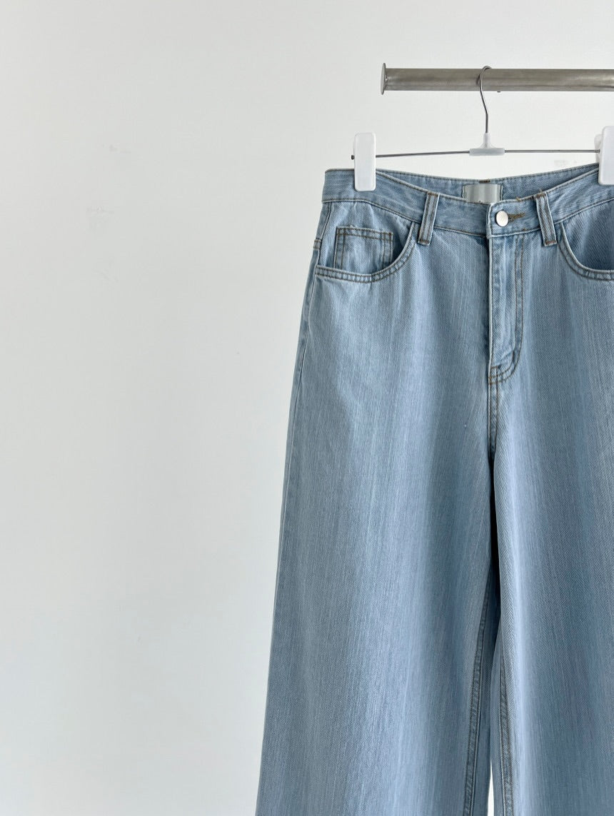 flow soft denim pants (pre-order)